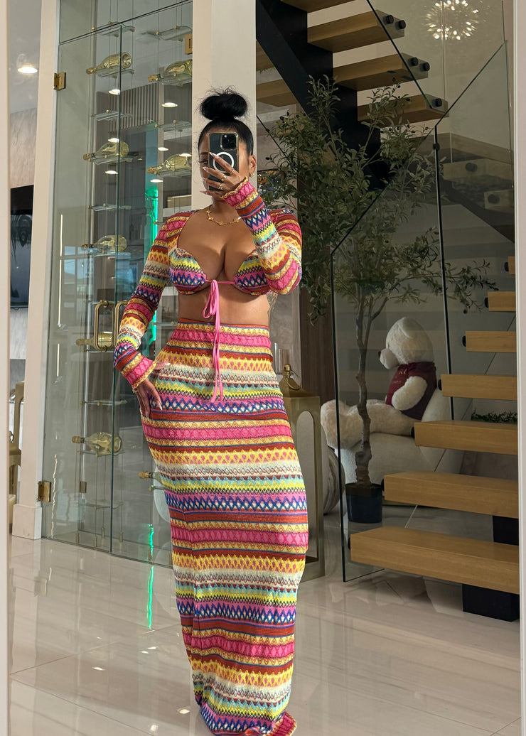Coolgi Maxi skirt set