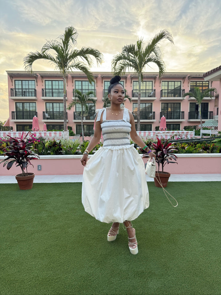 Country Club CEO bubble dress