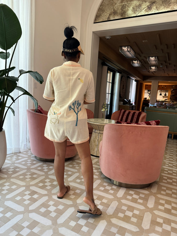 Cowgirl Horse Romper