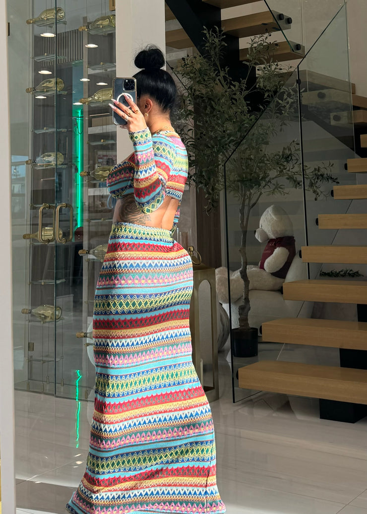 Coolgi Maxi skirt set