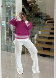 Stripe Sweater set