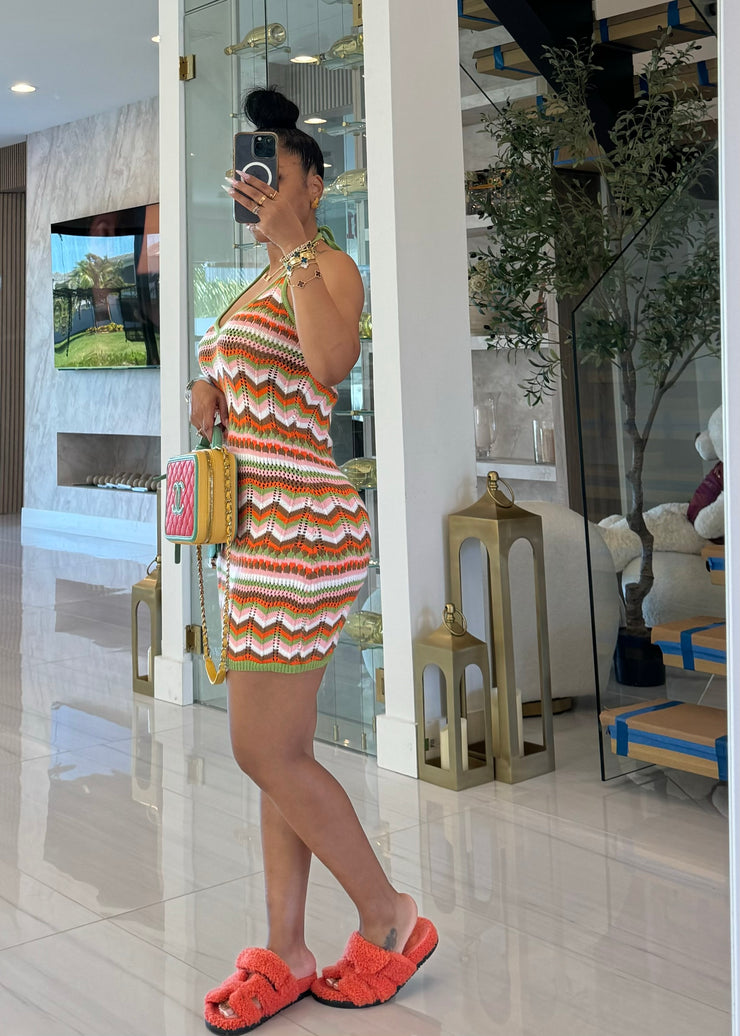 Candy Crotchet dress