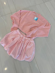 Denim Bubble skirt