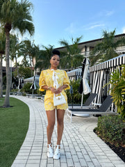 Dainty Decorum short set