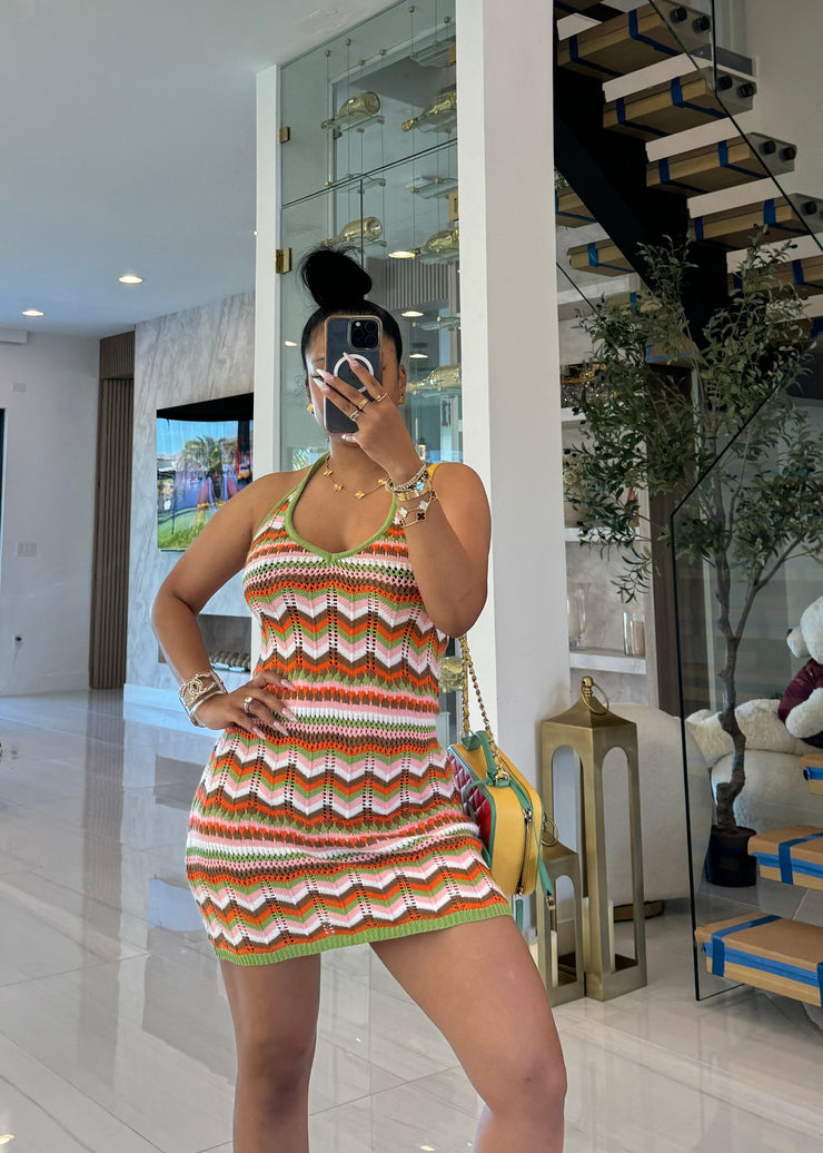 Candy Crotchet dress
