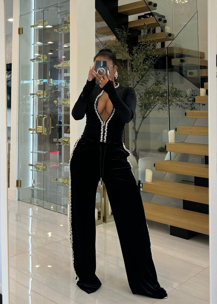 Diamonds are Forever Velour Pants Only ( this is not a set