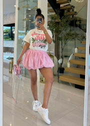 Tea Time bubble skirt