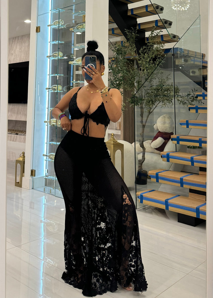 Black Stallion skirt set