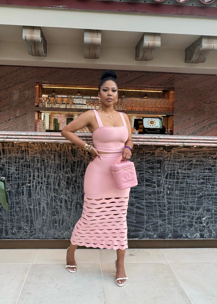 Bandage Body skirt set