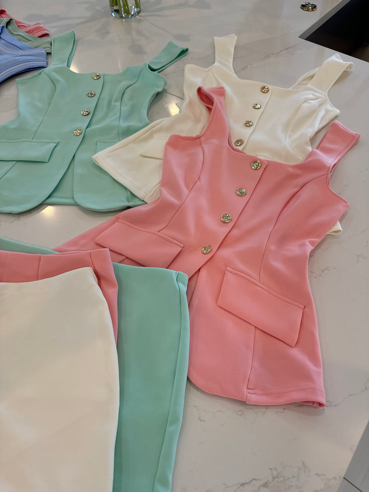 Business Cutesy skirt set