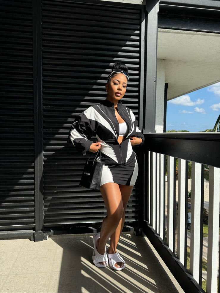 Sassy Sporty Swish skirt set