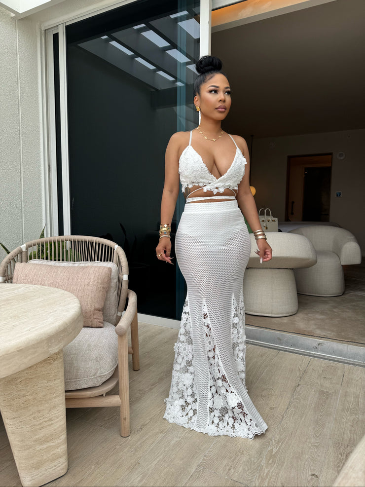 Snow Wife skirt set