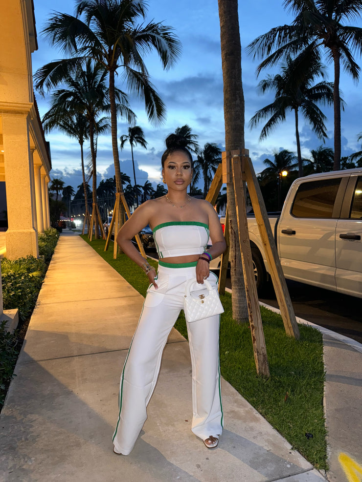 Sporty and Stripe trouser set