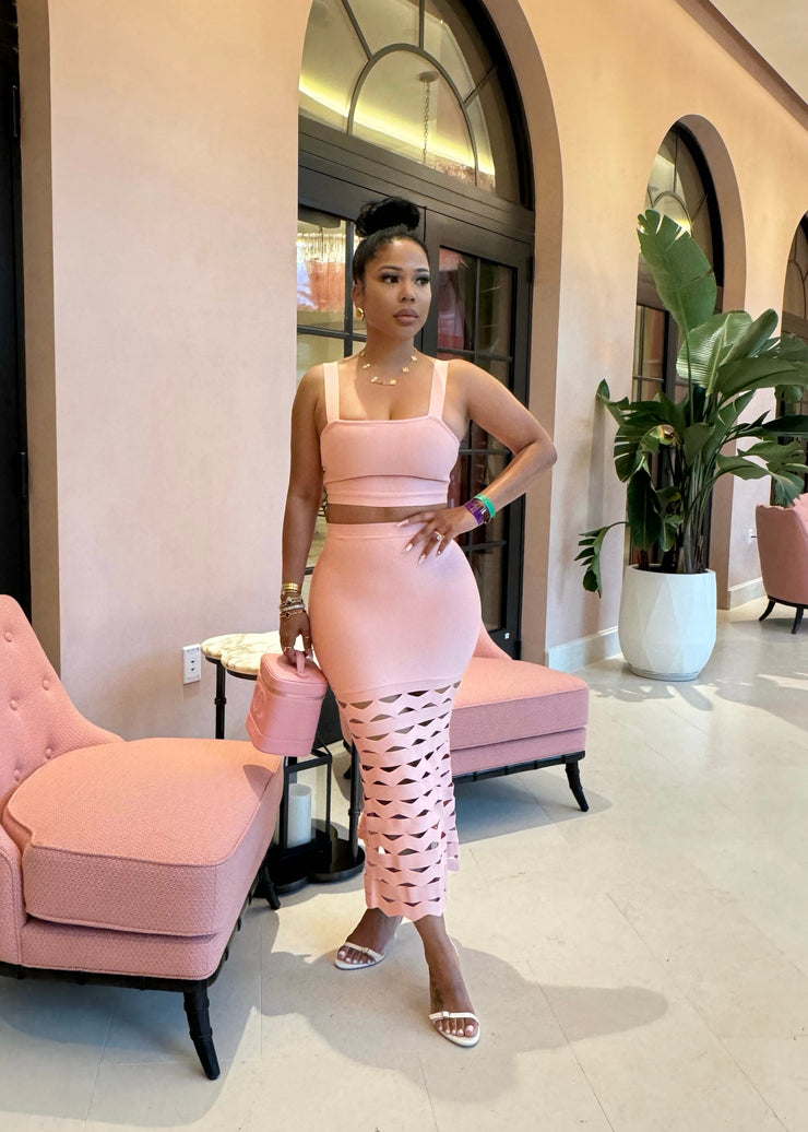 Bandage Body skirt set