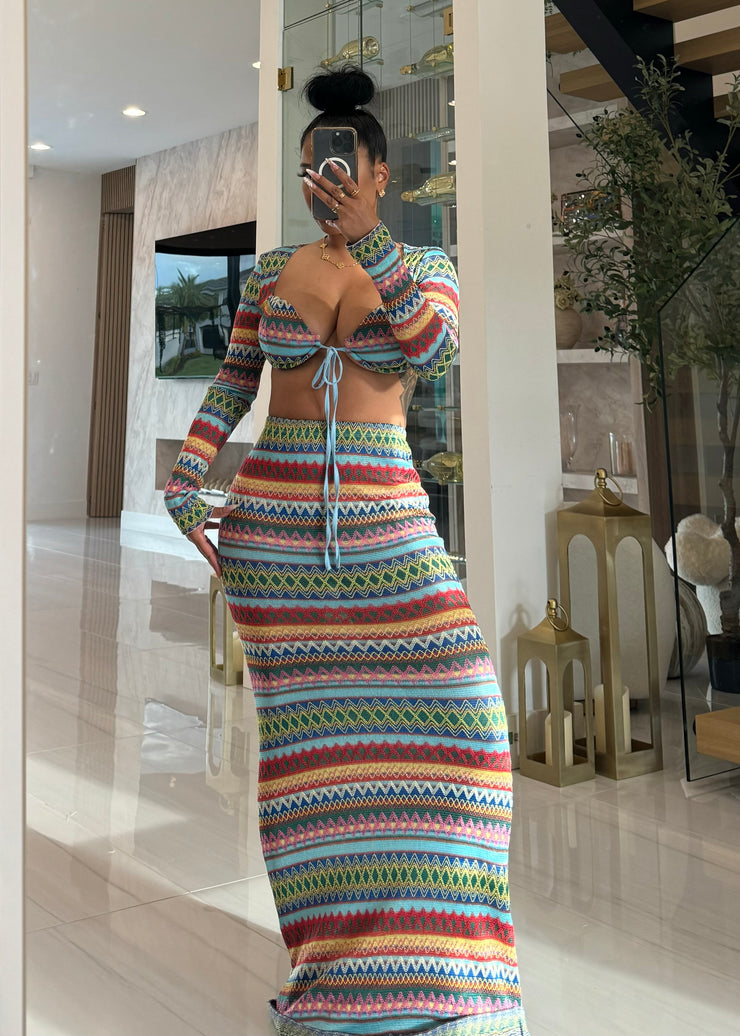 Coolgi Maxi skirt set