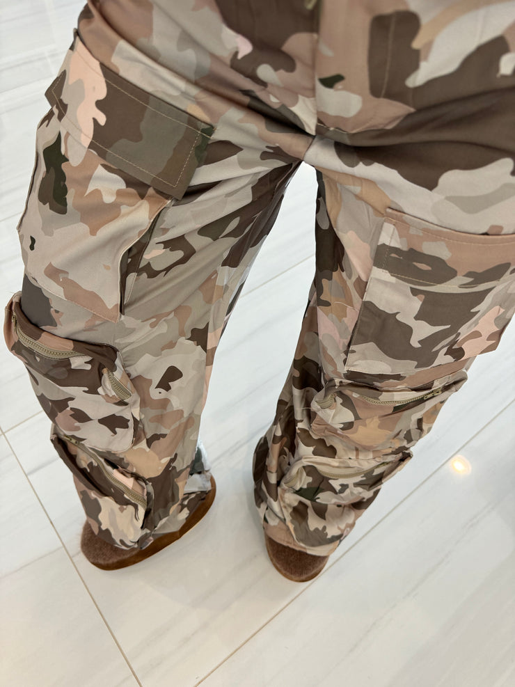 Camo Windbreaker Cargos