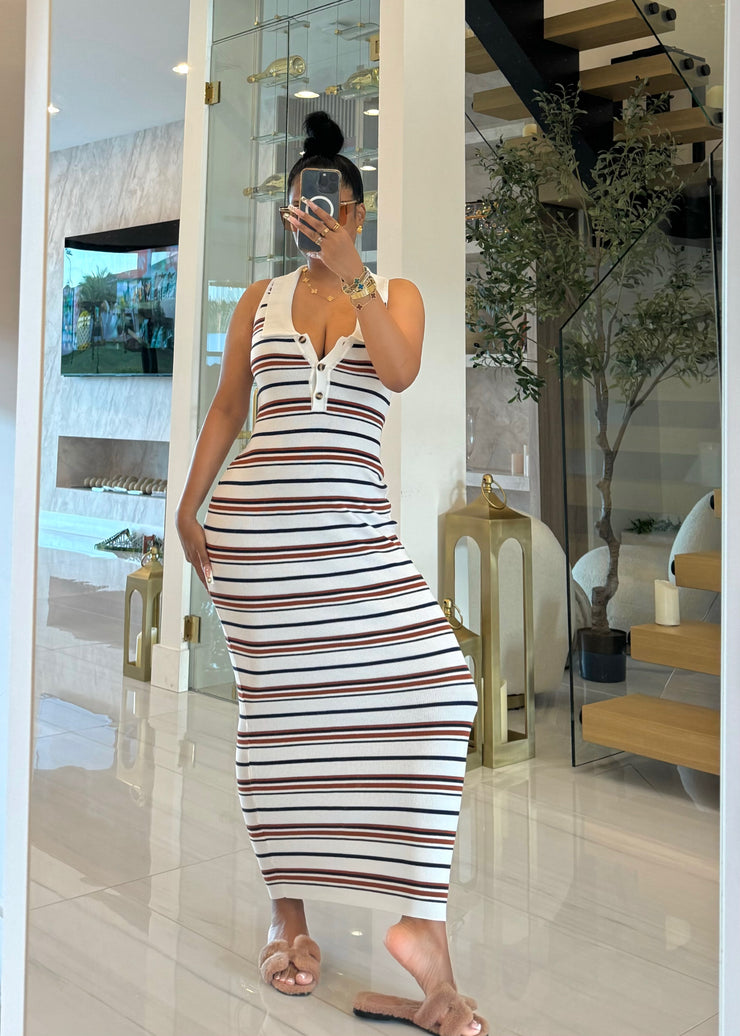 Polo Pinstripe dress
