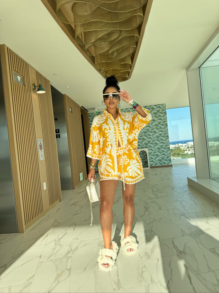 Wanna Fanta short set