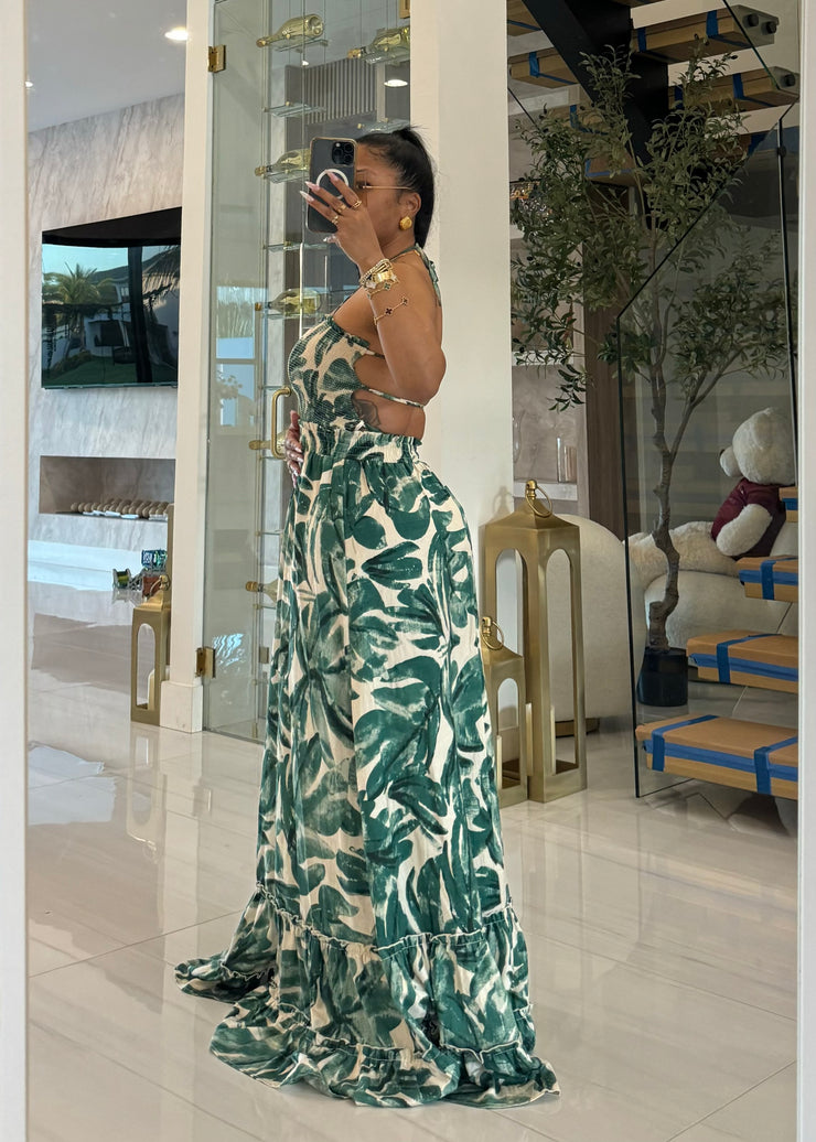 Bandeau Banana Leaf dress MINAA MONROE Bandeau Banana Leaf dress MINAA MONROE