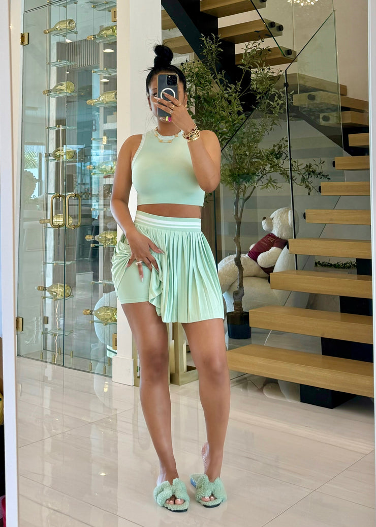Active Lola pleated skirt set