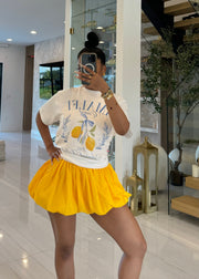 Neon Curtsey bubble dress