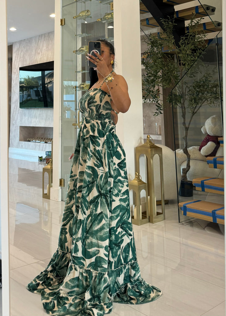 Bandeau Banana Leaf dress MINAA MONROE Bandeau Banana Leaf dress MINAA MONROE