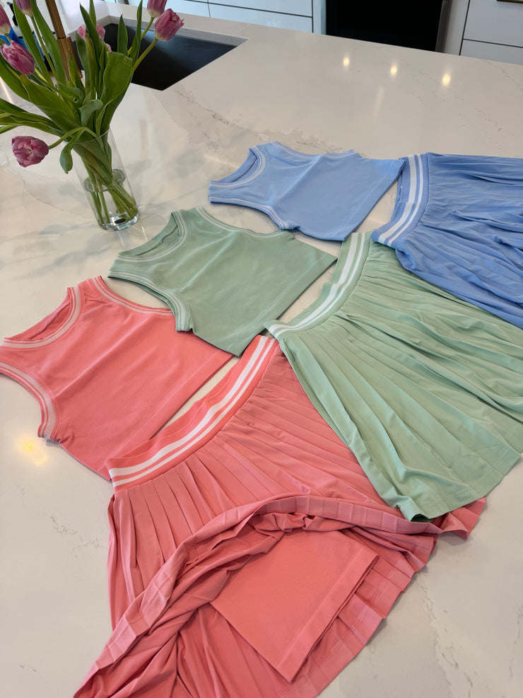 Active Lola pleated skirt set