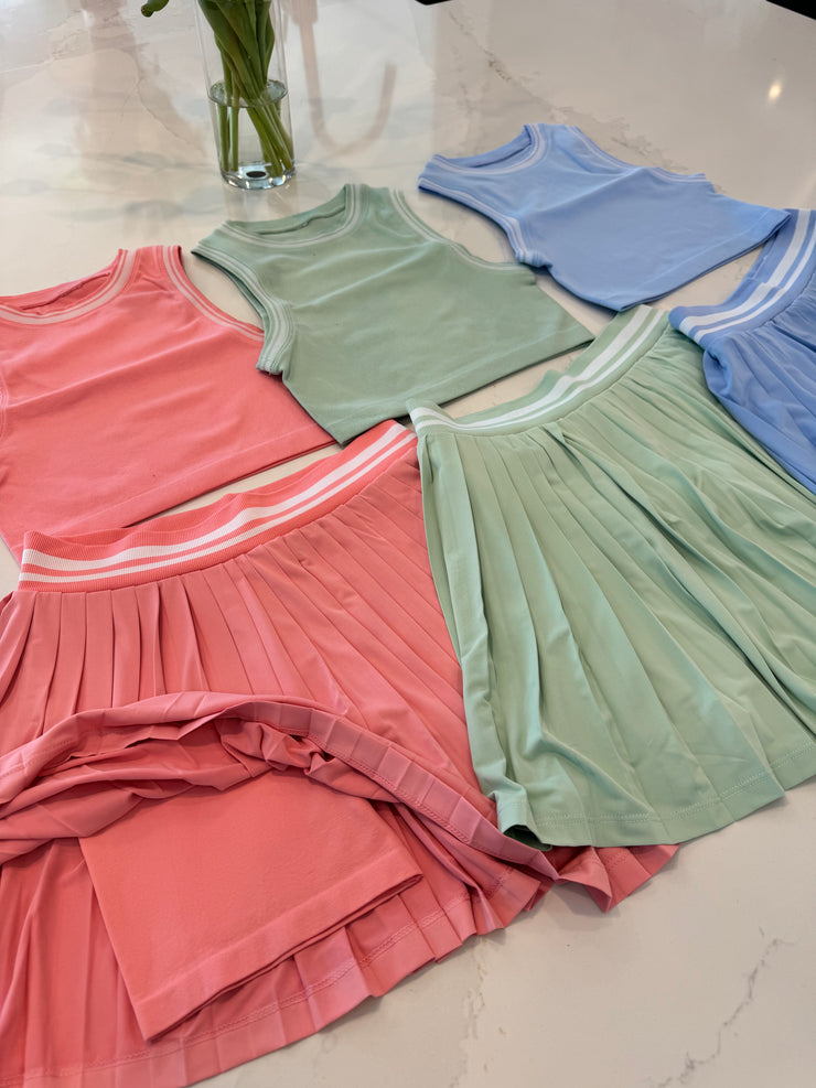 Active Lola pleated skirt set