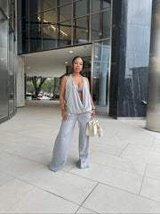 Elevated Essentials Elegance Top & Soft Sweats set