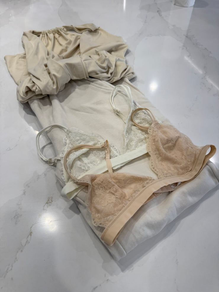 Elevated Essentials Elegance Top & Soft Sweats set