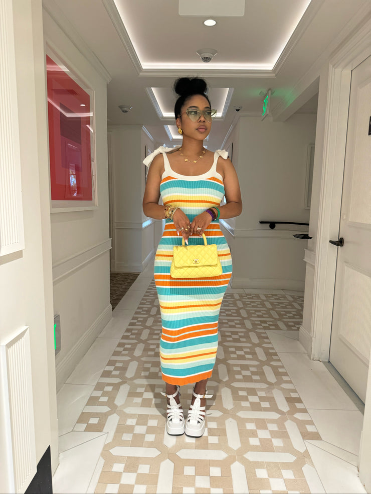 Candyland knit dress