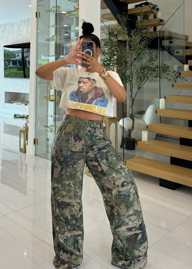 Camo Windbreaker Cargos
