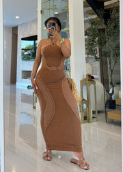 Cute and Curvy bodycon dress