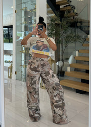 Camo Windbreaker Cargos