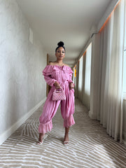 Dainty Empress ruffle set