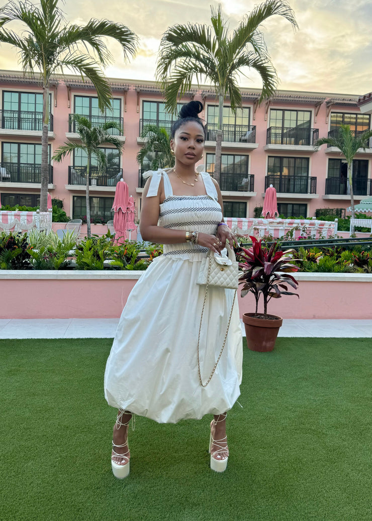 Country Club CEO bubble dress