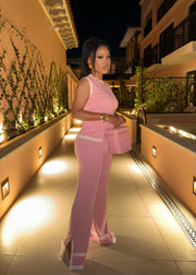 Out of Line knit long top set