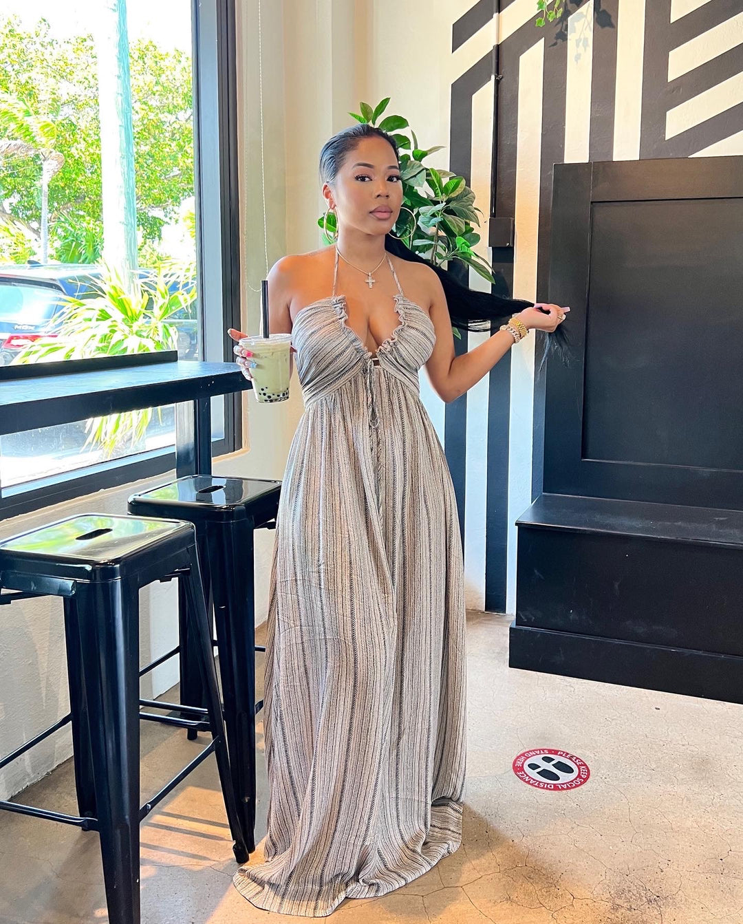 Tea Time Maxi dress MINAA MONROE Tea Time Maxi dress MINAA MONROE