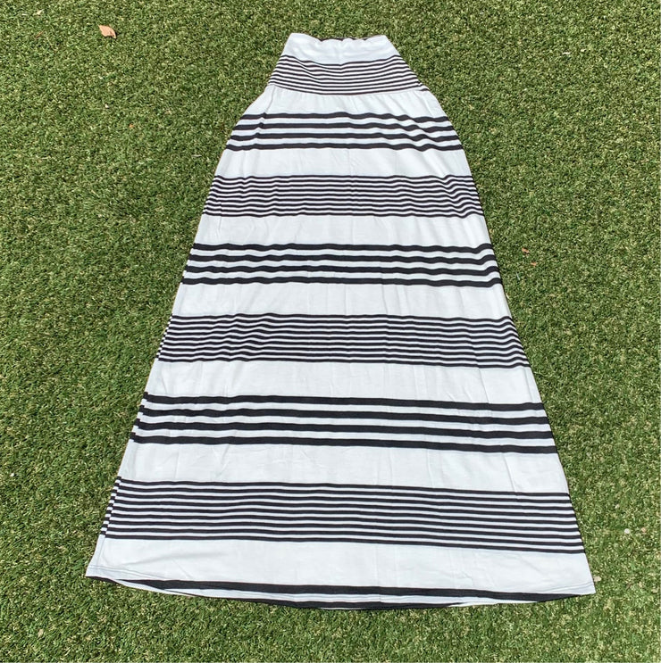 Stripe Over skirt