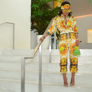 Mprinted Rich Royalty jumpsuit